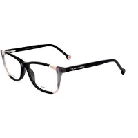 Carolina Herrera Damen CH 0066 KDX Rahmen von BRILLEN Plastik Schwarz/Nackt Quadratisch