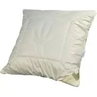 TRAUMSCHLAF BIO-Hanf-Kissen Schurwollvlies 80x80 cm