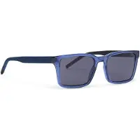 Hugo Boss Hugo HG 1392/S Herren-Sonnenbrille Vollrand Eckig Kunststoff-Gestell, blau