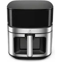 ROYAL SWISS Heißluftfritteuse - - Airfryer XXL 8L - 1500 W - Touchscreen - Ohne PFAS