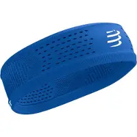 Compressport Schmales On/Off Stirnband Princess-Blau