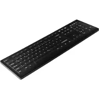 Contour Design Design Active Key AK-C8100, Volle Größe (100%), Kabelgebunden, USB, Membran Key Switch, QWERTZ, Schwarz