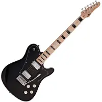 Gear4Music Knoxville Select E-Gitarre von schwarz