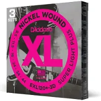 D'Addario EXL120+-3D