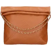 Gave Lux Schultertasche Frauen S17 DARK LEATHER