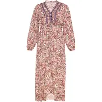 Usha Kleid Frauen braun mehrfarbig