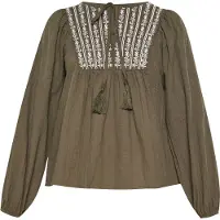 Usha Bluse Frauen Grün