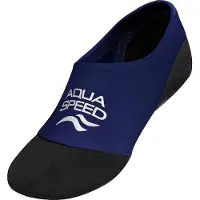 Aqua Speed Jungen- und Mädchen-Schwimmsocken | Rutschfeste Neopren-Leichtgewicht Wasser-Poolsocken