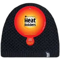 Heat Holder Wärmehalter - Ladies Knit Fleece gefüttert Warm Thermal Beanie Hat