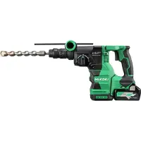 HiKOKI DH3628DC WRZ, SDS Plus, Schwarz, Grün, Bürstenloser Motor, 2,8 cm, 950 RPM, 3,2 J