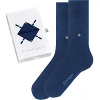 Burlington Socken "Basic Gift Box" 2 Paar, Einheitsgröße 36-41, unifarben, -Clip, Geschenkbox