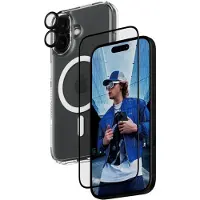 PanzerGlass – iPhone 16 3-in-1 Schutzpaket