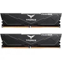 Team Group VULCAN FLBD532G6000HC30DC01, 32 GB, 2 x 16 GB, DDR5, 6000 MHz, 288-pin DIMM, Schwarz