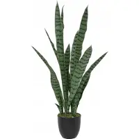 Atmosphera Sztuczna roślina doniczkowa sansewiera TOBY, 90 cm