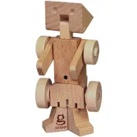 Primi Passi – Verwandlungsroboter/Schaufel aus Holz