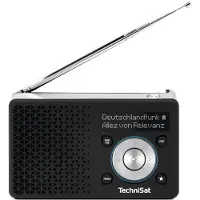 Technisat DIGITRADIO 1 A, Analog & Digital, DAB, FM, 87,5 - 108 MHz, 174 - 240 MHz, 1 W, OLED