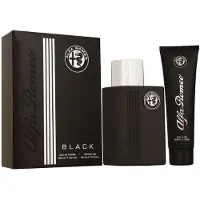 Alfa Romeo Black Set 125 ml Eau de Toilette EDT & 90 ml Duschgel Showergel