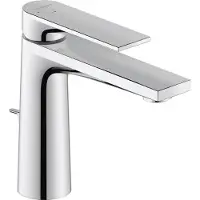 Duravit Waschtischarmatur Tulum M FreshStart Chrom mit Zugstangen-Ablaufgarnitur