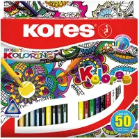 Kores - Mandelas - Triangular 50 Coloring Pencils (93350)