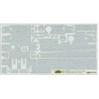 Tamiya 1/35 TigerI Mid-Late Zimmerit coating Sheet
