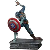 Iron Studios What If...? Art Scale Statue 1/10 Captain America Zombie 22 cm
