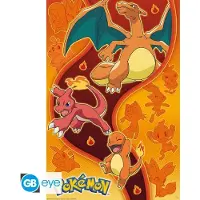 Abysse Corp POKEMON - Poster Maxi 91.5x61 - Fire Type
