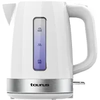 Ginza.se Aroa, 1,7 l, 2200 W, Silber, Weiß, Edelstahl, Wasserstandsanzeige, Drahtlos