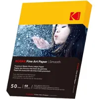 Kodak 10x15cm Matte Smooth Photo Paper 230g/m2 50 Sheets