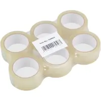 Logilink Klebeband, geräuscharm, 48 mm x 66 m, transparent