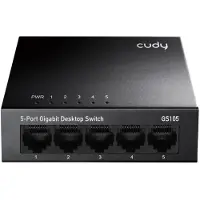 Cudy GS105 - 4.0 - Switch - unmanaged - 5 x 10/100/1000 - Desktop, wandmontierbar