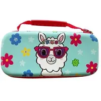 Ginza.se Switch Lite Llama Case Cyan