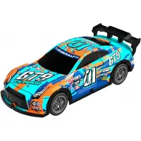 Toymax - Champion GT9 w/light R/C 1:22, 27MHz - Blue/Orange (471251)