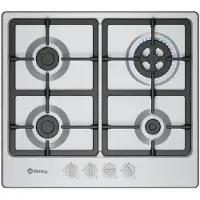 Balay 3ETX565CB, Edelstahl, Integriert, 60 cm, Gaskochfeld, Edelstahl, 4 Zone(n)