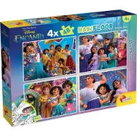 Liscianigiochi Puzzle podogowe dwustronne Maxi Floor 4x48el Disney Encanto 98170 LISCIAN