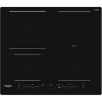 Ariston Hotpoint HB 4860B NE, Schwarz, Integriert, 59 cm, Zonen-Induktionskochfeld, Glaskeramik, 4 Zone(n)