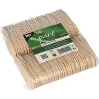 Papstar Holz-Snacklöffel 8,2 cm 150 Stück.