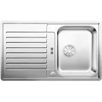BLANCO CLASSIC Pro 45 S-IF, Schrankwaschbecken, Edelstahl, Edelstahl, Doppelseitig, 45 cm, Deutschland