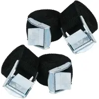 OEM Gespanntes Band, 4 Stücke (2,5 cm x 5 m), Reißverschlussband, Beifahrersitzriemen, Riemen für Fahrradträger, Anhängerriemen