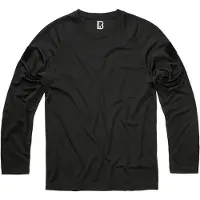Brandit Longsleeve "Quick Dry Shirt Longsleeve" in Schwarz | Gr.: L