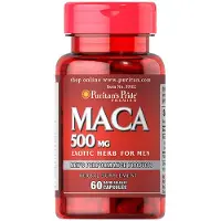 Puritan's Pride Maca 500 mg 60 Kapseln mit schneller Freisetzung