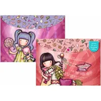 GORJUSS Dokumentenhalter mit Lasche Carousel Lachsfarben A4 (33 x 24 x 1 cm)