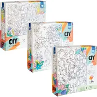 Peliko CIY Puzzle mit Filzstiften 54 Teile Gemischte Auswahl