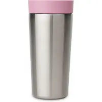 Brabantia Thermobecher Make & Take - Kaffeebecher To Go - 360 ml - Lilac Pink