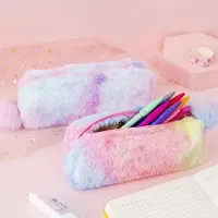 OEM Regenbogentaschen - Gradiënt-Design, weiches Etui für Kinder, 2er Pack, Paarfarbige und Grüne Serie