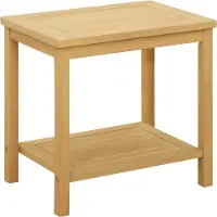 vidaXL Beistelltisch Öl-Natur 50 x 35 x 45 cm Massivholz Akazie
