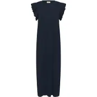 Kaffe Kleid in Dunkelblau - S