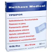 Holthaus Medical Wundverband steril Ypsipor 10x10 cm 10 St Verband