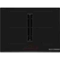 Bosch Serie 6 PVQ731H26E, Schwarz, Integriert, 71 cm, Zonen-Induktionskochfeld, Glaskeramik, 4 Zone(n)