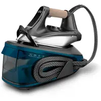 Rowenta Force Pro 350 VR7444, Dampfbügelstation mit Pumpenantrieb, 2400 W, 350 g/min, Durilium Airglide Bügelsohle, 6,5 bar, 1,4 l
