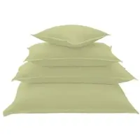 Schlafgut Kissenbezug Jersey Elasthan Kissenbezug einzeln 80x80 cm | lind - grün